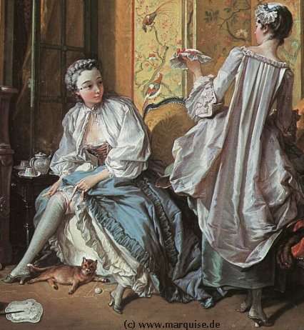 La toilette by Franois Boucher, 1742